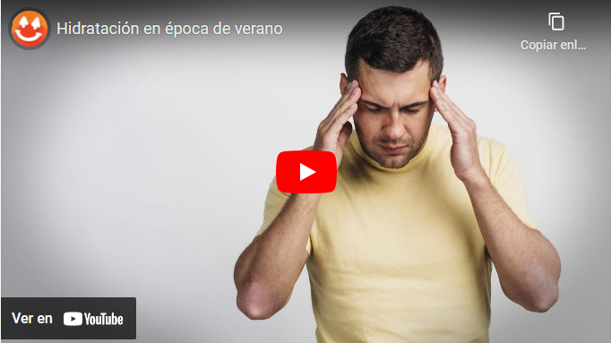 Hidratacion en epoca de verano