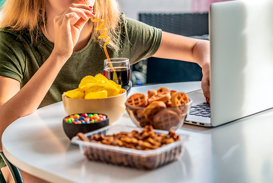 ¿Estamos comiéndonos nuestro estrés?